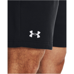 UNDER ARMOUR Rival Fleece Shorts Herren 001 - black/white XS