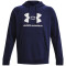 UNDER ARMOUR Rival Fleece Logo Hoodie Herren 410 - midnight navy/white XS