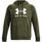 UNDER ARMOUR Rival Fleece Logo Hoodie Herren 390 - marine od green/white XL