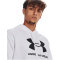 UNDER ARMOUR Rival Fleece Logo Hoodie Herren 100 - white/black XXL