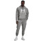 UNDER ARMOUR Rival Fleece Logo Hoodie Herren 025 - castlerock light heather/white XXL