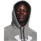 UNDER ARMOUR Rival Fleece Logo Hoodie Herren 025 - castlerock light heather/white XXL