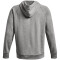 UNDER ARMOUR Rival Fleece Logo Hoodie Herren 025 - castlerock light heather/white XXL