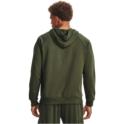 UNDER ARMOUR Rival Fleece Hoodie Herren 390 - marine od green/white XXL