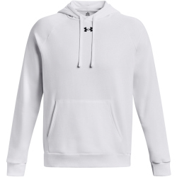 UNDER ARMOUR Rival Fleece Hoodie Herren 100 - white/black XXL