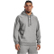 UNDER ARMOUR Rival Fleece Hoodie Herren 025 - castlerock light heather/white 3XL