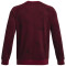 UNDER ARMOUR Rival Fleece Printed Crew Sweatshirt Herren 600 - dark maroon/white XL