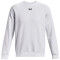 UNDER ARMOUR Rival Fleece Crew Sweatshirt Herren 100 - white/black S
