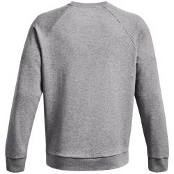 UNDER ARMOUR Rival Fleece Crew Sweatshirt Herren 025 - castlerock light heather/white XXL