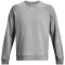 UNDER ARMOUR Rival Fleece Crew Sweatshirt Herren 025 - castlerock light heather/white XXL