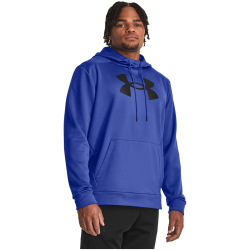 UNDER ARMOUR Big Logo Fleece Hoodie Herren 400 - team royal/black XL