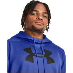 UNDER ARMOUR Big Logo Fleece Hoodie Herren 400 - team royal/black XL