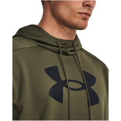 UNDER ARMOUR Big Logo Fleece Hoodie Herren 390 - marine od green/black S
