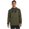 UNDER ARMOUR Big Logo Fleece Hoodie Herren 390 - marine od green/black S