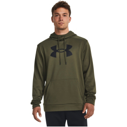 UNDER ARMOUR Big Logo Fleece Hoodie Herren 390 - marine od green/black M