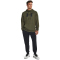 UNDER ARMOUR Big Logo Fleece Hoodie Herren 390 - marine od green/black M