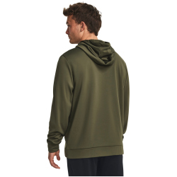 UNDER ARMOUR Big Logo Fleece Hoodie Herren 390 - marine od green/black XL