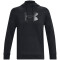UNDER ARMOUR Big Logo Fleece Hoodie Herren 001 - black/black S