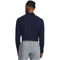 UNDER ARMOUR Performance 3.0 langarm Poloshirt Herren 410 - midnight navy/pitch gray S