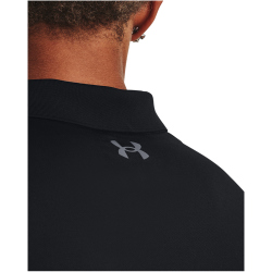 UNDER ARMOUR Performance 3.0 langarm Poloshirt Herren 001 - black/pitch gray S