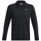 UNDER ARMOUR Performance 3.0 langarm Poloshirt Herren 001 - black/pitch gray S