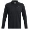 UNDER ARMOUR Performance 3.0 langarm Poloshirt Herren 001 - black/pitch gray XXL