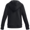 UNDER ARMOUR Rival Fleece Big Logo Hoodie Mädchen 001 - black/white XS (122-127 cm)