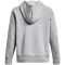 UNDER ARMOUR Rival Fleece Graphic Hoodie Damen 012 - mod gray light heather/white XS