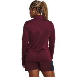 UNDER ARMOUR Challenger Midlayer Trainingsshirt Damen 600 - dark maroon/beta S