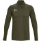 UNDER ARMOUR Challenger Midlayer Trainingsshirt Herren 390 - marine od green/white M