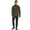 UNDER ARMOUR Challenger Midlayer Trainingsshirt Herren 390 - marine od green/white M