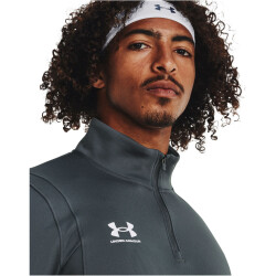 UNDER ARMOUR Challenger Midlayer Trainingsshirt Herren 025 - castlerock/white L