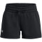 UNDER ARMOUR Rival Fleece Shorts Mädchen 001 - black/white S (127-137 cm)