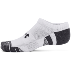 3er Pack UNDER ARMOUR Performance F&uuml;&szlig;linge 100 - white/white/mod gray L (42-47.5)
