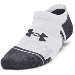 3er Pack UNDER ARMOUR Performance Tech Füßlinge Kinder 100 - white/white/jet gray S (31.5-36.5)