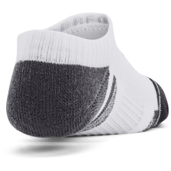 3er Pack UNDER ARMOUR Performance Tech Füßlinge Kinder 100 - white/white/jet gray S (31.5-36.5)