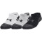 3er Pack UNDER ARMOUR Performance Tech Füßlinge Kinder 011 - mod gray/white/jet gray XS (27.5-31)