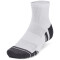 3er Pack UNDER ARMOUR Performance Tech Quarter Socken 100 - white/white/jet gray M (37-41)