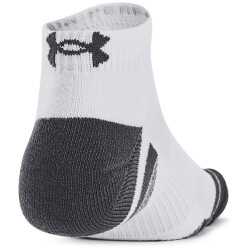 3er Pack UNDER ARMOUR Performance Tech Low Socken 100 - white/white/jet gray M (37-41)