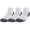 3er Pack UNDER ARMOUR Performance Tech Low Socken 100 - white/white/jet gray M (37-41)