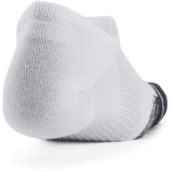 3er Pack UNDER ARMOUR Performance Tech Füßlinge 100 - white/white/jet gray M (36.5-42)