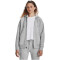 UNDER ARMOUR Rival Fleece Kapuzenjacke Damen 012 - mod gray light heather/white XS