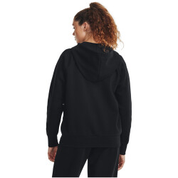 UNDER ARMOUR Rival Fleece Kapuzenjacke Damen 001 - black/white 30