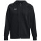 UNDER ARMOUR Rival Fleece Kapuzenjacke Damen 001 - black/white 30