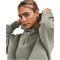 UNDER ARMOUR Essential OverSized Fleece Hoodie Damen 504 - grove green/white S