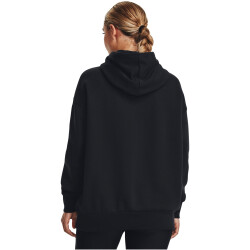 UNDER ARMOUR Essential OverSized Fleece Hoodie Damen 001 - black/white L