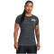 UNDER ARMOUR Tech Twist Graphic T-Shirt Damen 001 - black/white/white M