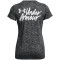 UNDER ARMOUR Tech Twist Graphic T-Shirt Damen 001 - black/white/white M