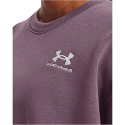 UNDER ARMOUR Essential OverSized Fleece Shirt Damen 500 - misty purple/white XS