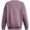 UNDER ARMOUR Essential OverSized Fleece Shirt Damen 500 - misty purple/white XS
